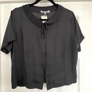 Black Ingrid Blouse
